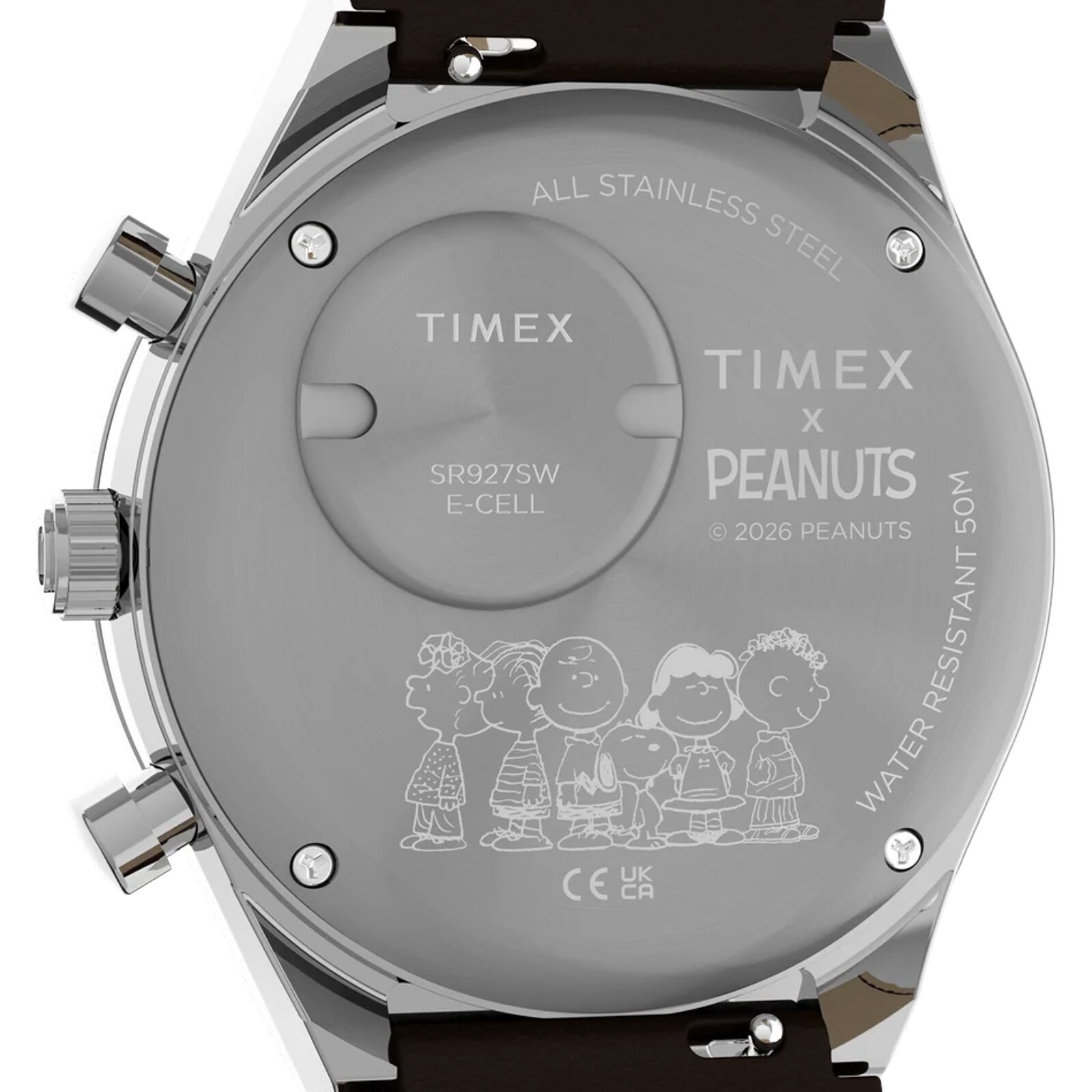 Timex Peanuts x Q Timex Chronograph 40mm Mens Watches Green