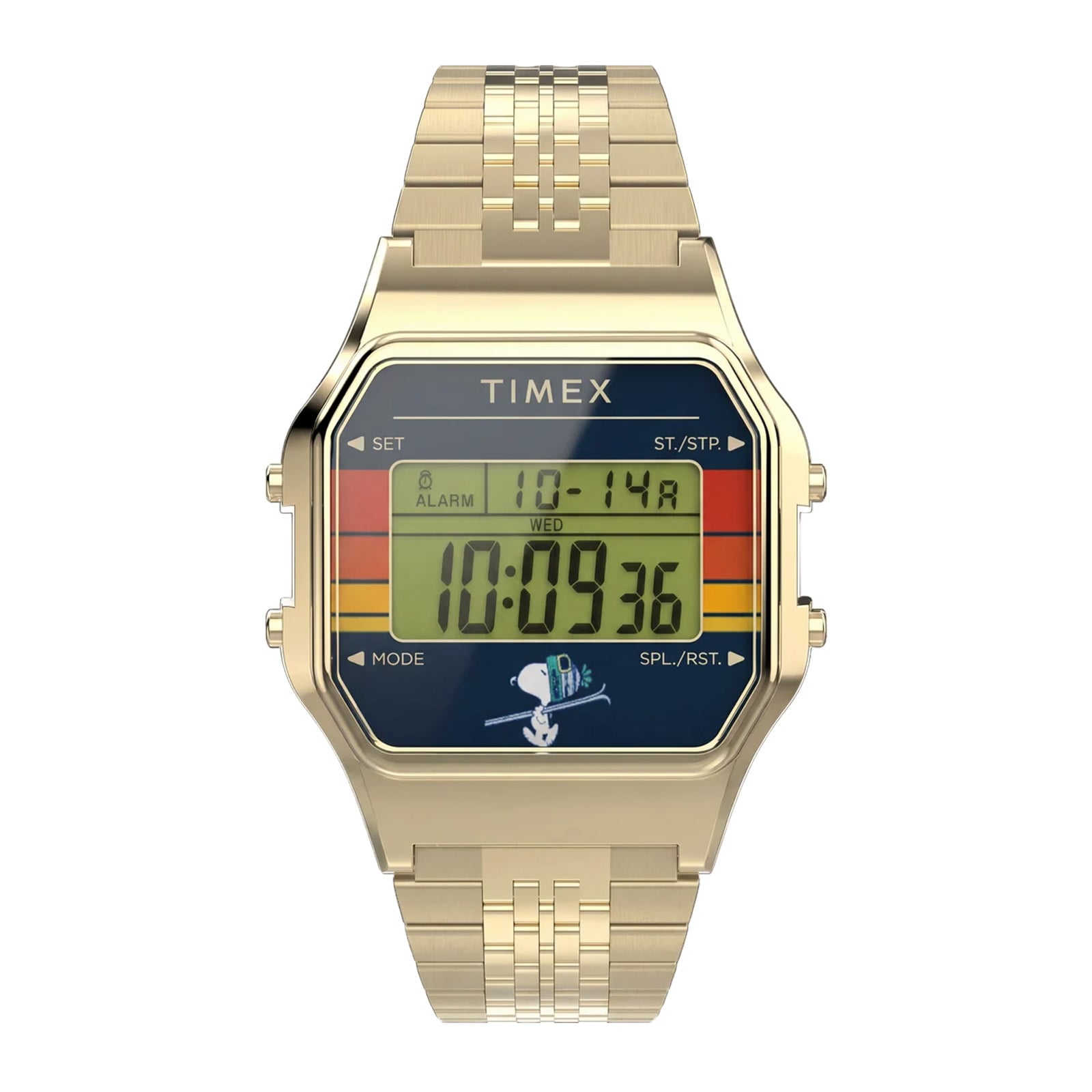 Timex Peanuts x Timex T80 Snoopy Ski 34.5mm Mens Watches