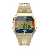 Timex Peanuts x Timex T80 Snoopy Ski 34.5mm Mens Watches
