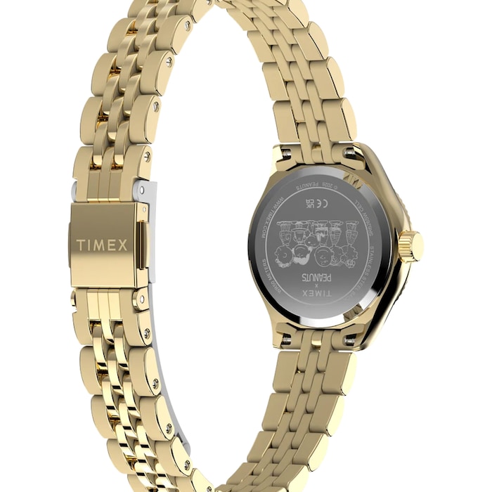 Timex Peanuts x Timex Legacy Mini Heart Hug 25mm Ladies Watches Gold