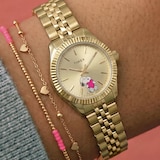 Timex Peanuts x Timex Legacy Mini Heart Hug 25mm Ladies Watches Gold