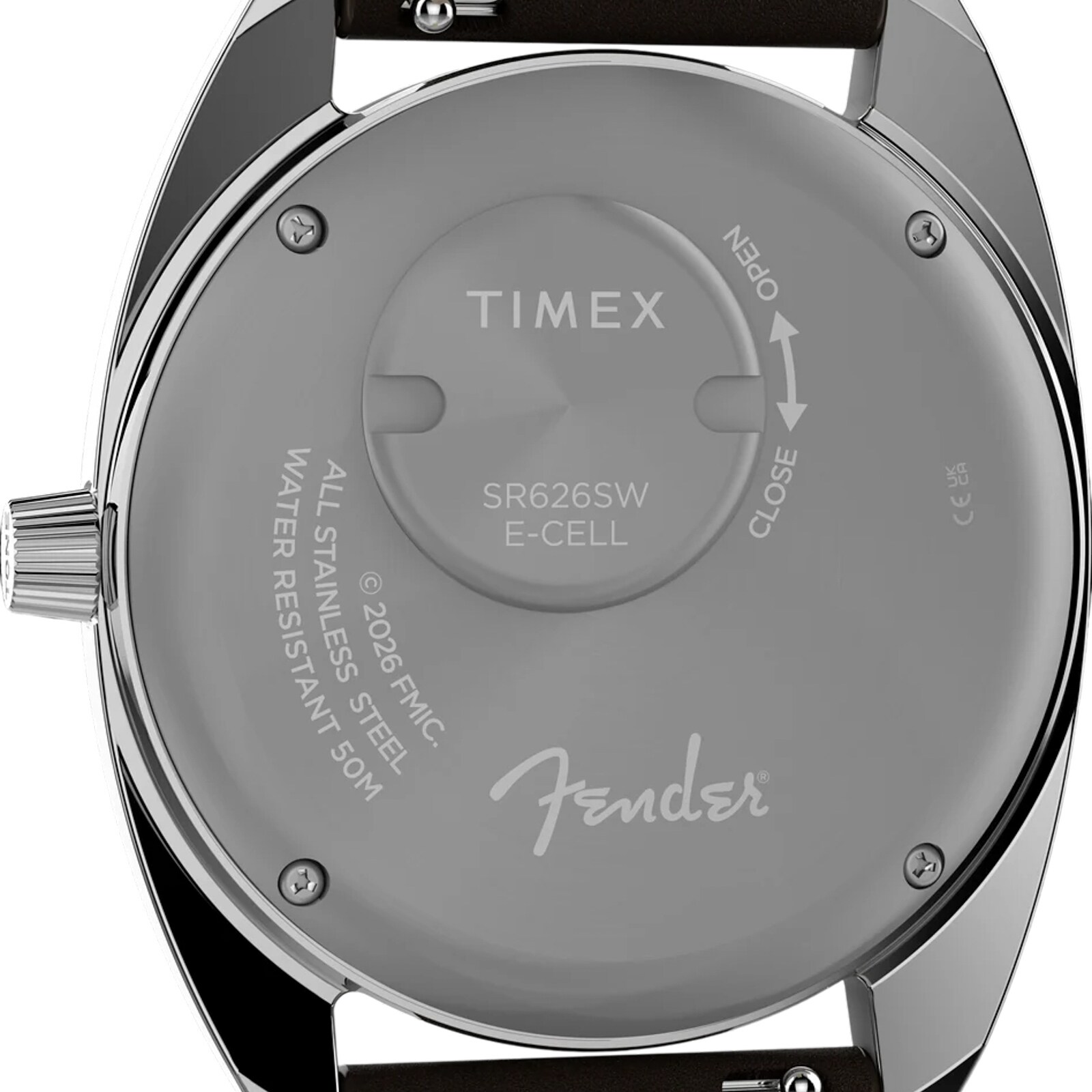 Timex Fender x Timex Stratocaster 37mm Mens Watches Mother Of Pearl