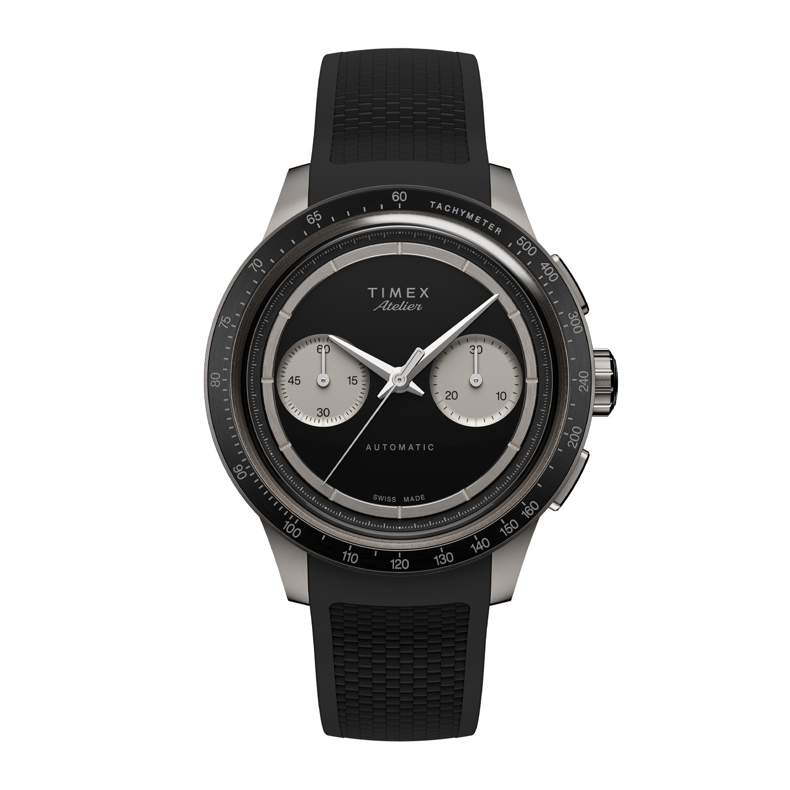 Timex Atelier Chronograph Black Dial Automatic 42mm