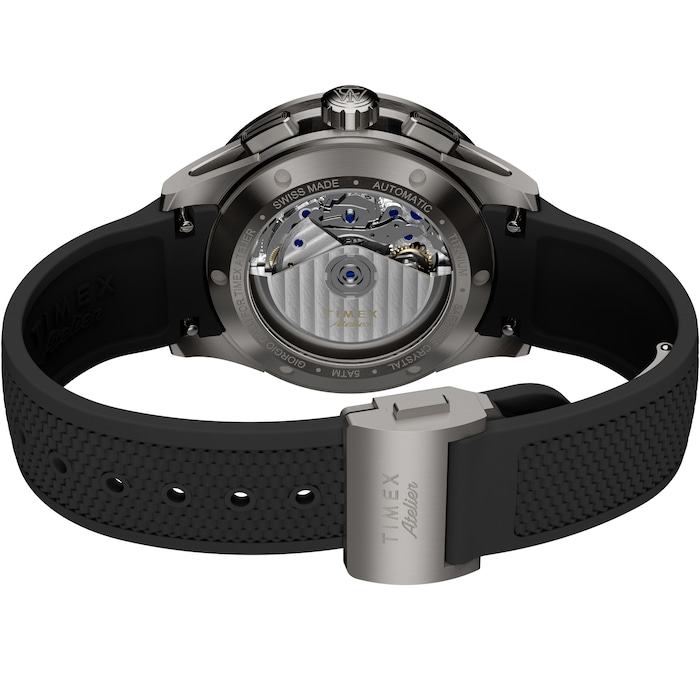 Timex Atelier Chronograph Black Dial Automatic 42mm