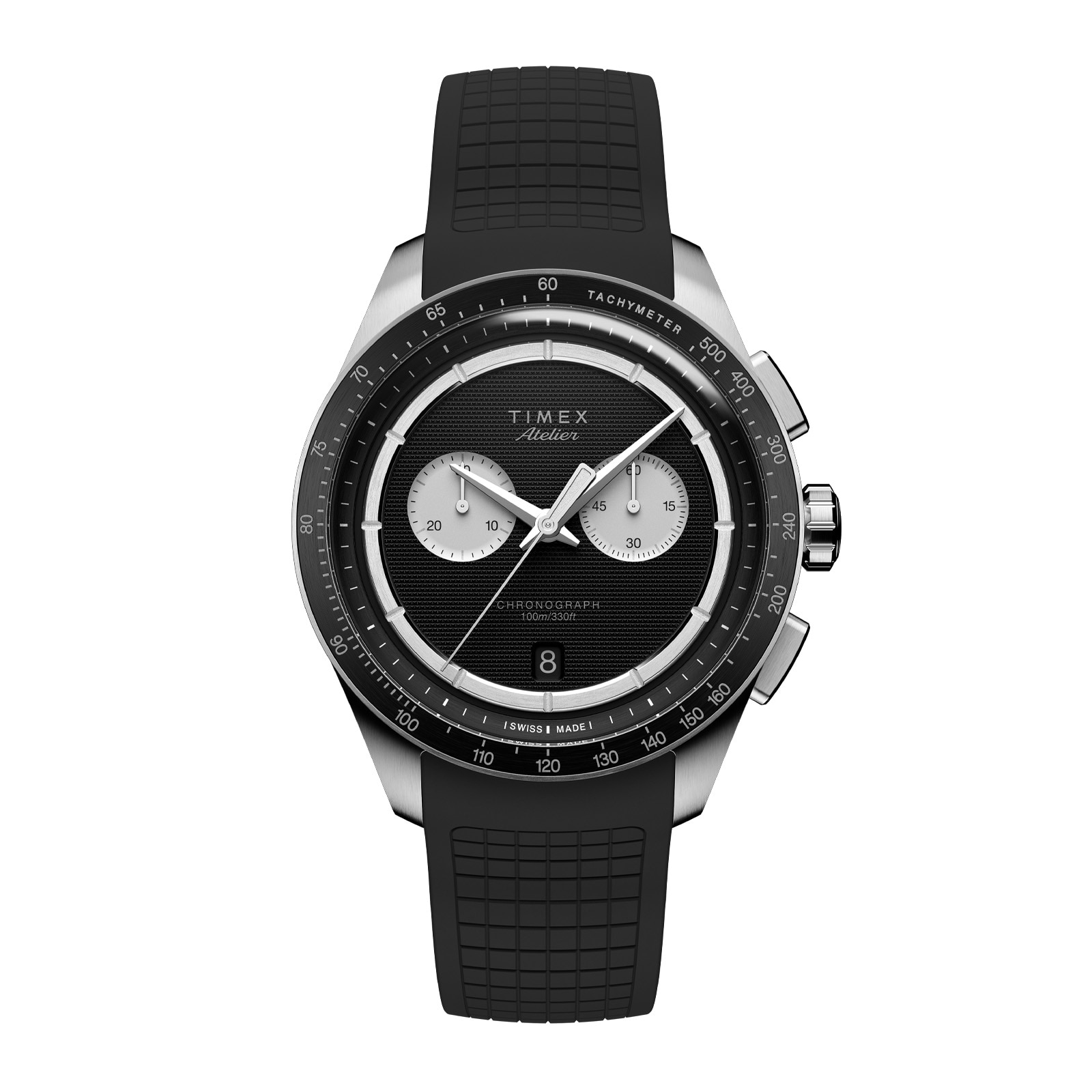 Timex Atelier Round 40 mm Black Dial Analog