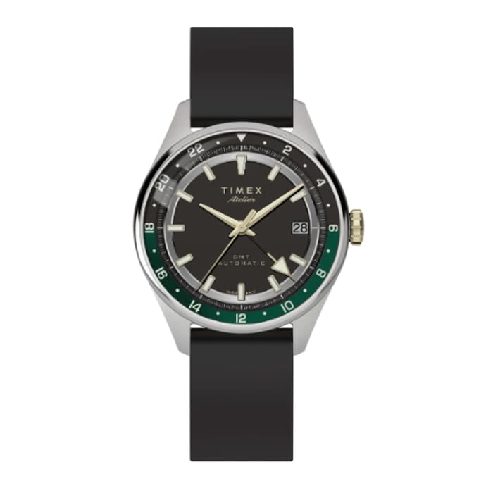 Timex Atelier GMT Première M1a 38mm Mens Watches Black