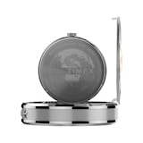 Timex Waterbury America 250 Table Clock 49mm, Stainless Steel