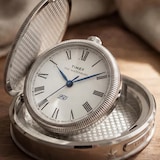 Timex Waterbury America 250 Table Clock 49mm, Stainless Steel