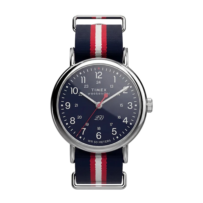 Timex Weekender America 250 40mm, Fabric Strap, Men's Watch