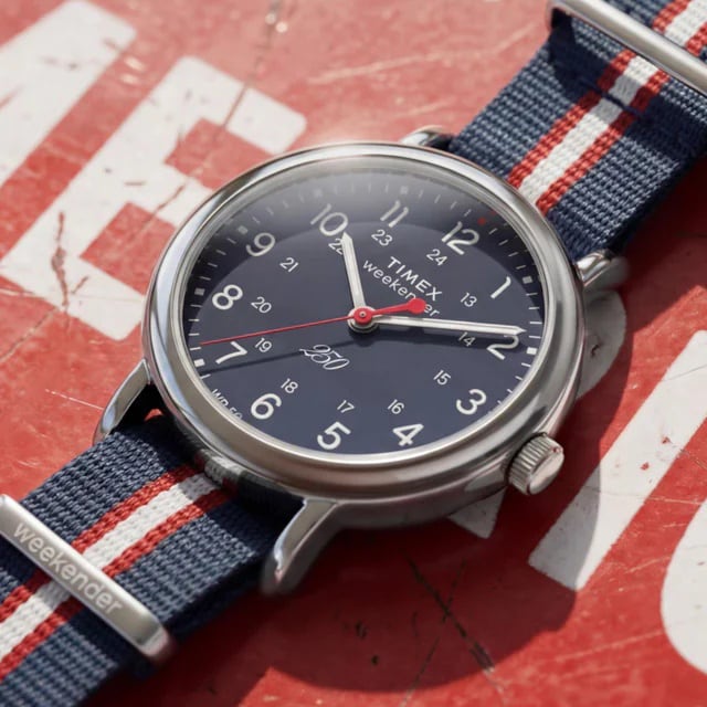 Timex Weekender America 250 40mm, Fabric Strap, Men's Watch