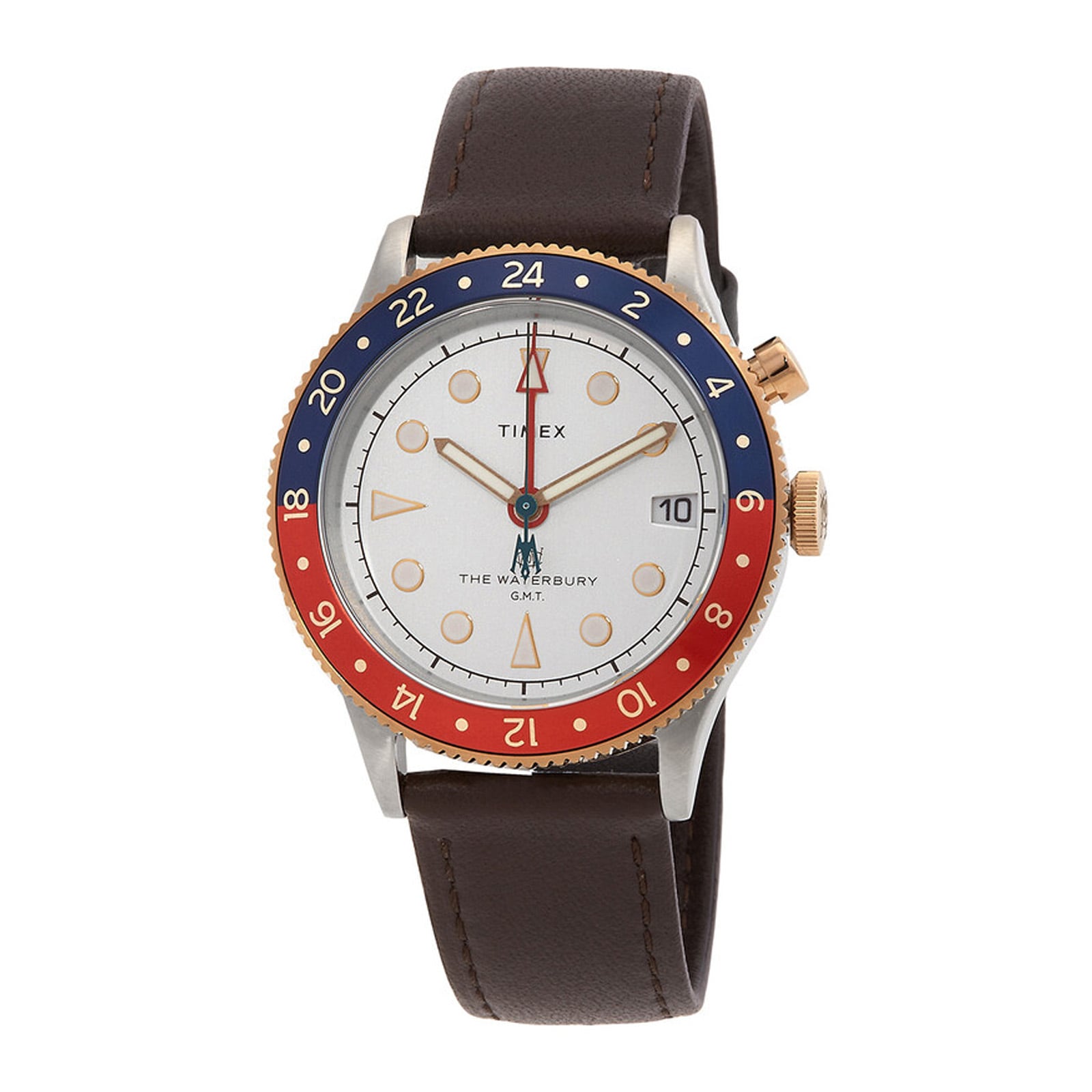 Timex Waterbury Traditional GMT "Pepsi" Quartz 39mm Men's Watch
