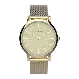 Timex Trend Transcend 34mm Gold Ladies Watch Timex Trend Transcend 34mm Gold Ladies Watch