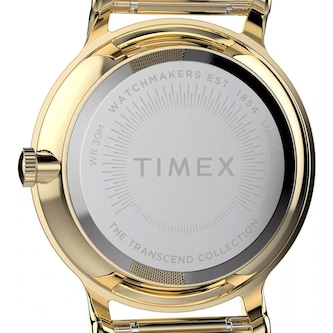 Timex Trend Transcend 34mm Gold Ladies Watch Timex Trend Transcend 34mm Gold Ladies Watch