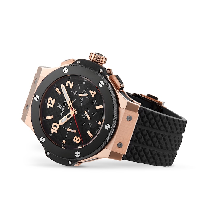 Hublot Watch Big Bang Unico King Gold 44 mm, Black