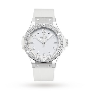 Hublot Big Bang Steel White Diamonds 38mm