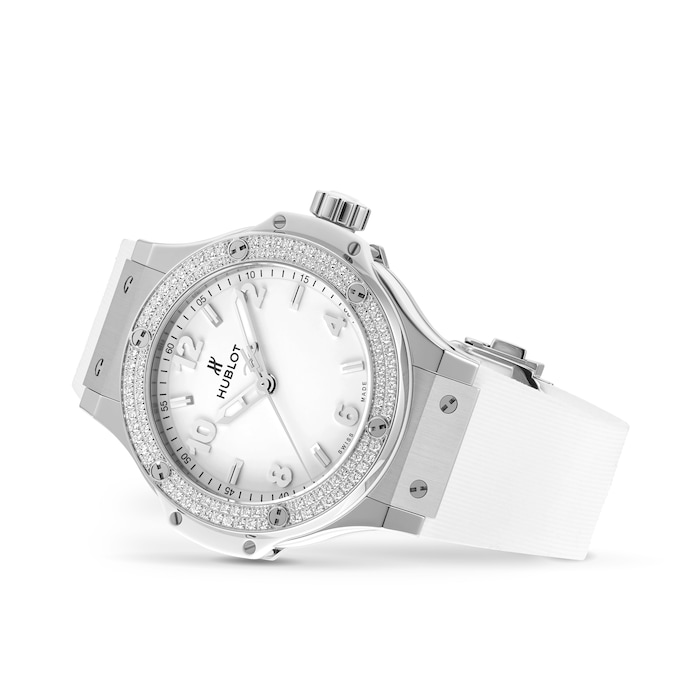 Hublot Big Bang Steel White Diamonds 38mm 361.SE.2010.RW.1104