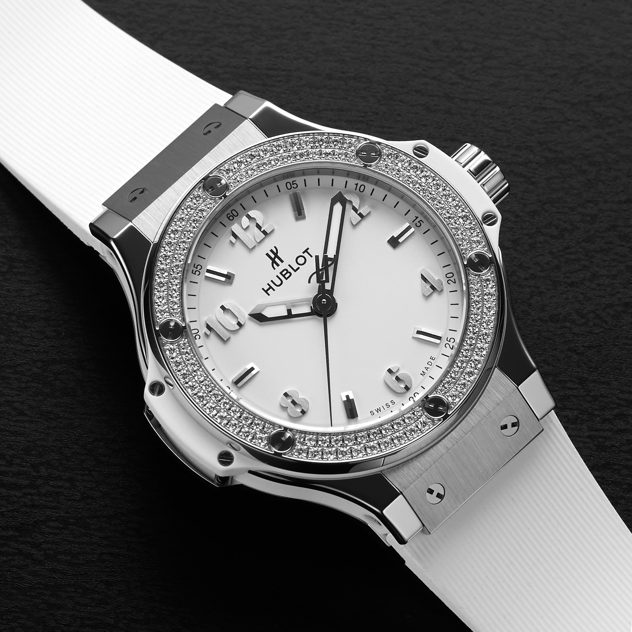 Hublot Big Bang Steel White Diamonds 38mm Hublot Big Bang Steel White Diamonds 38mm