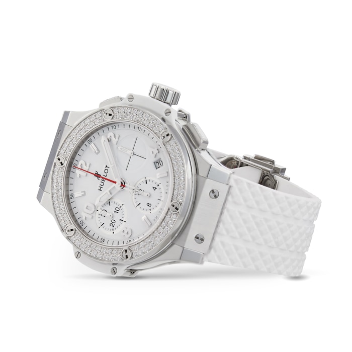 Hublot Big Bang Steel White Diamonds Chronograph 41mm