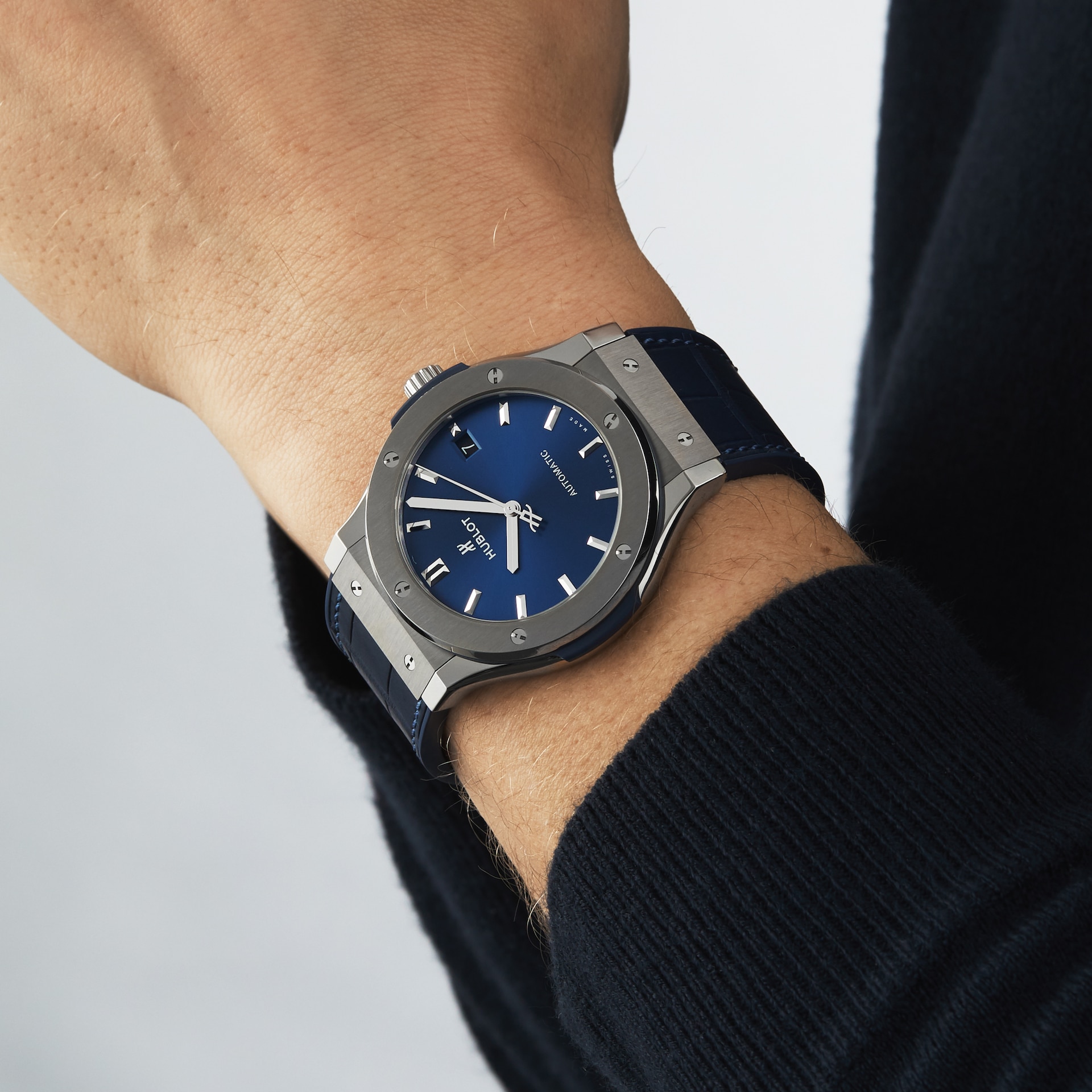 Hublot Classic Fusion Blue Titanium 45mm