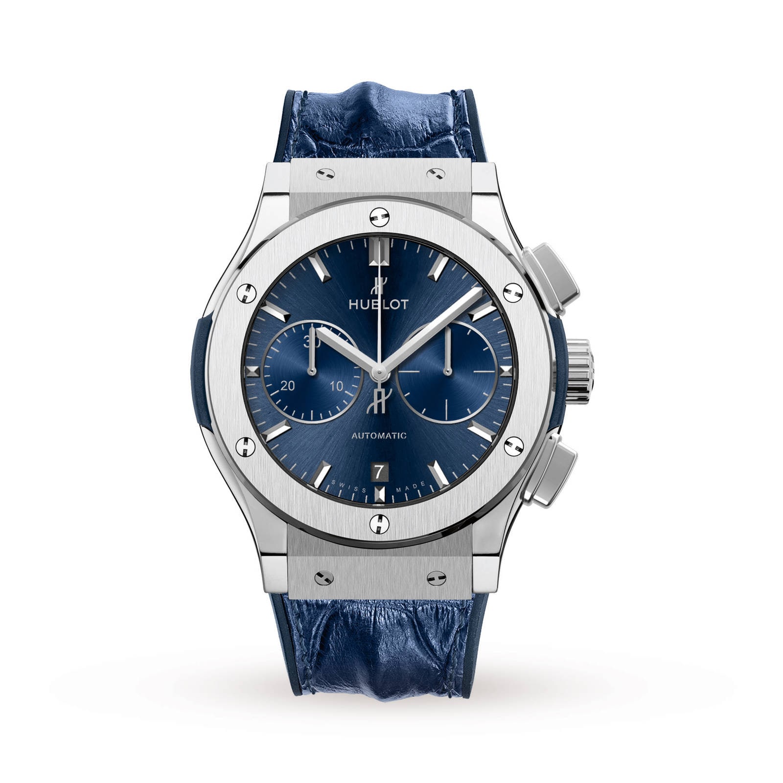 Hublot Classic Fusion Blue Chronograph Titanium 45mm Hublot Classic Fusion Blue Chronograph Titanium 45mm
