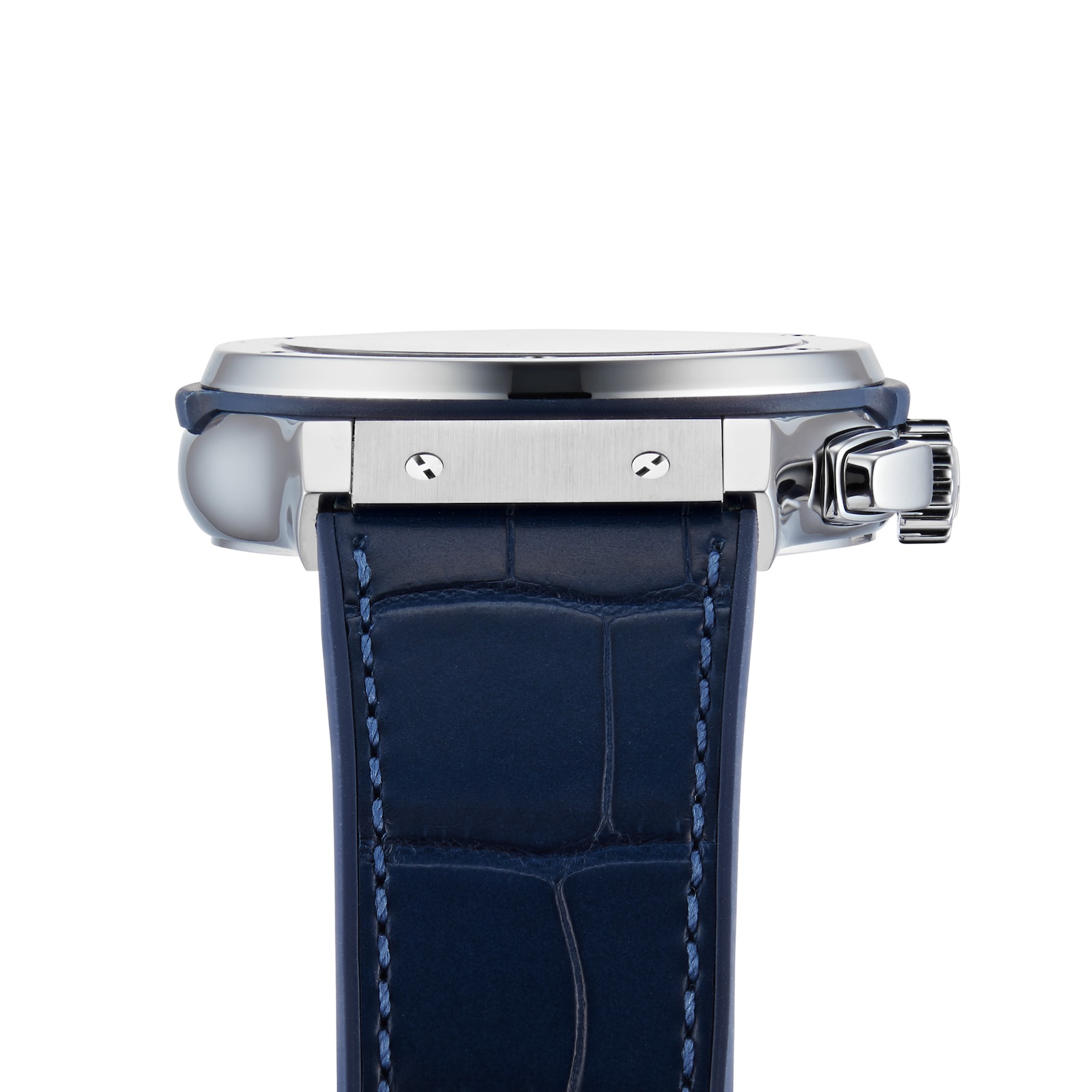 hublot blue chronograph titanium