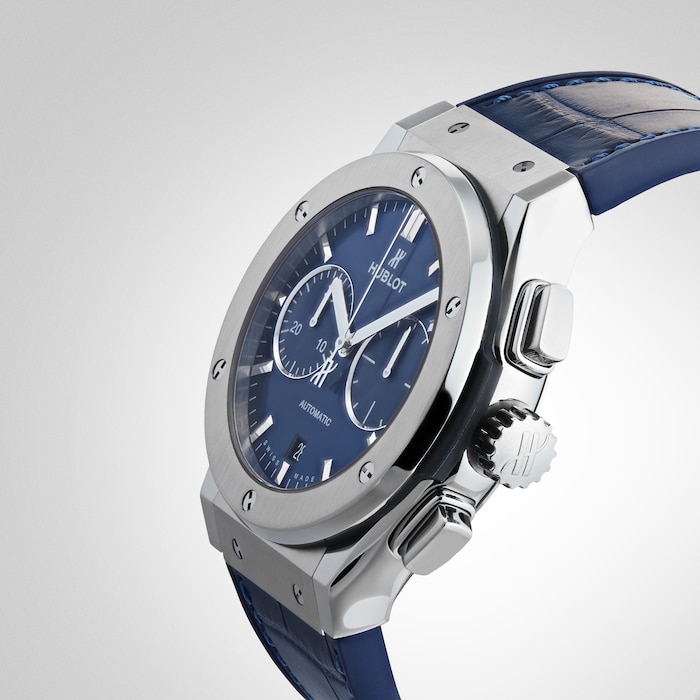 Classic Fusion Titanium Blue 45 mm