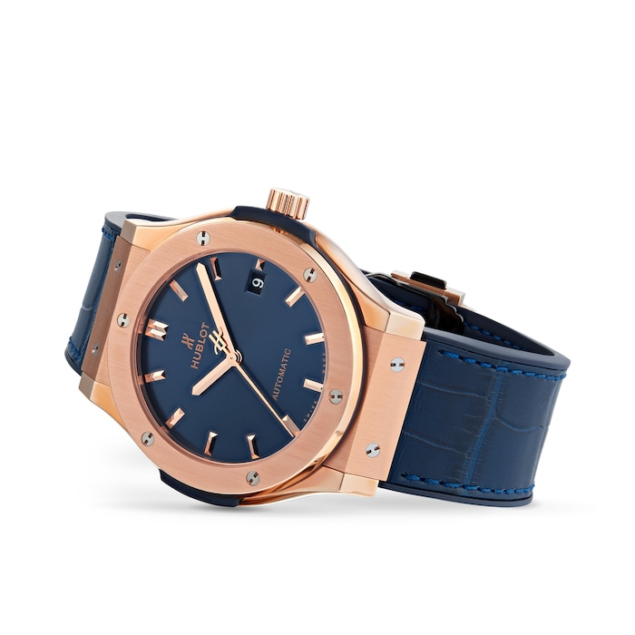  Hublot Classic Fusion 18ct Rose Gold 42mm Mens Watch