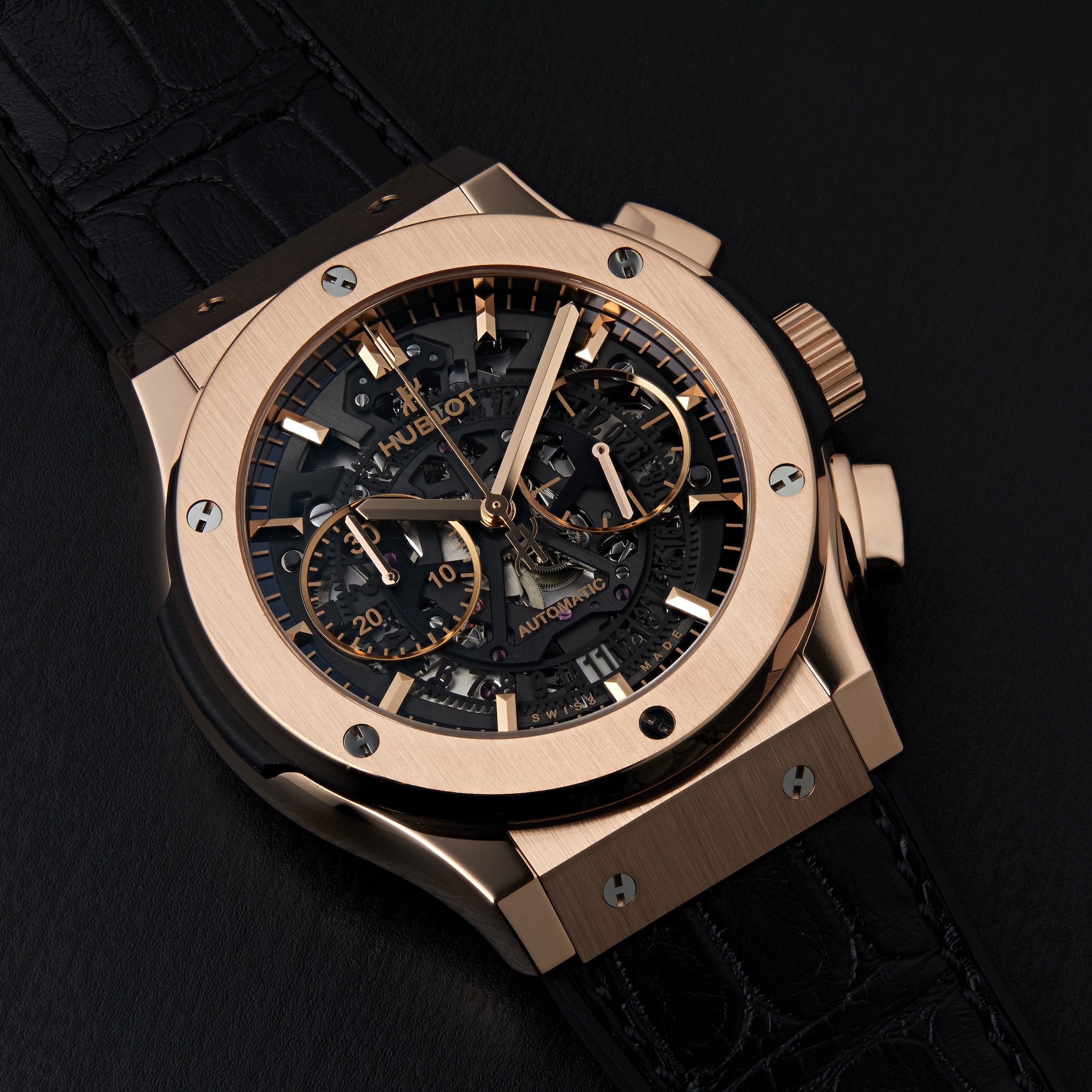 Hublot Classic Fusion Aerofusion King Gold Chronograph 45mm 525.OX.0180 ...