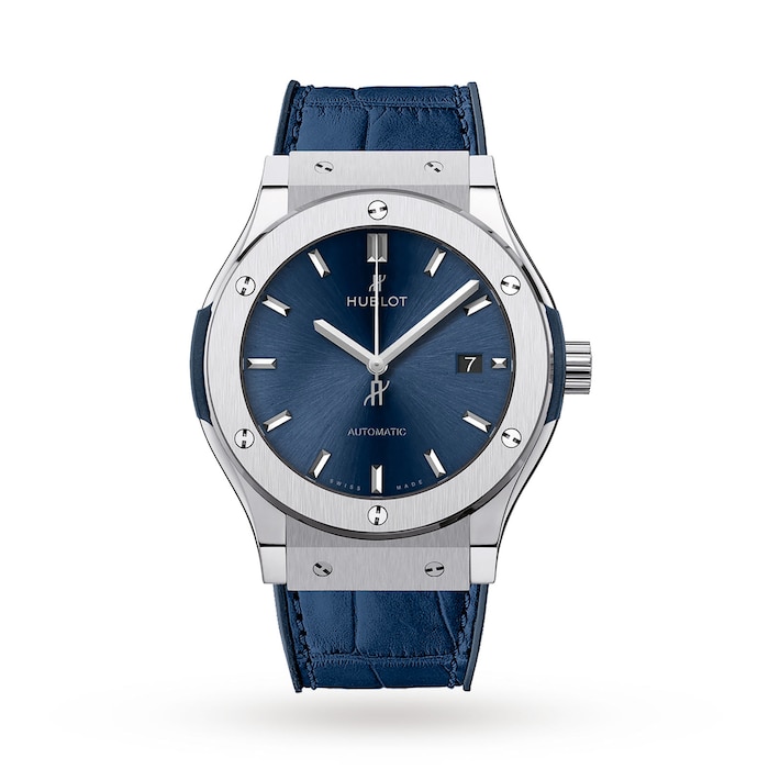 Hublot Classic Fusion Blue Titanium 42mm