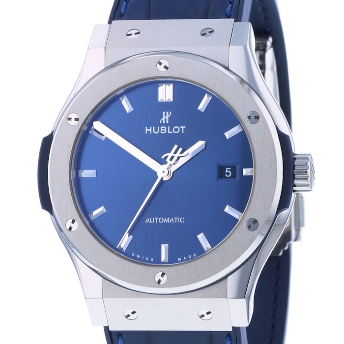 Hublot Classic Fusion Blue Titanium 42mm