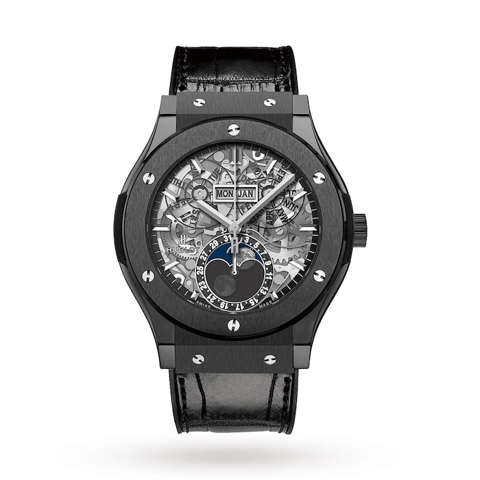 Hublot Classic Fusion Aerofusion Moonphase Black Magic 45mm