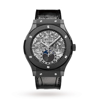 Hublot Classic Fusion Aerofusion Moonphase Black Magic 45mm