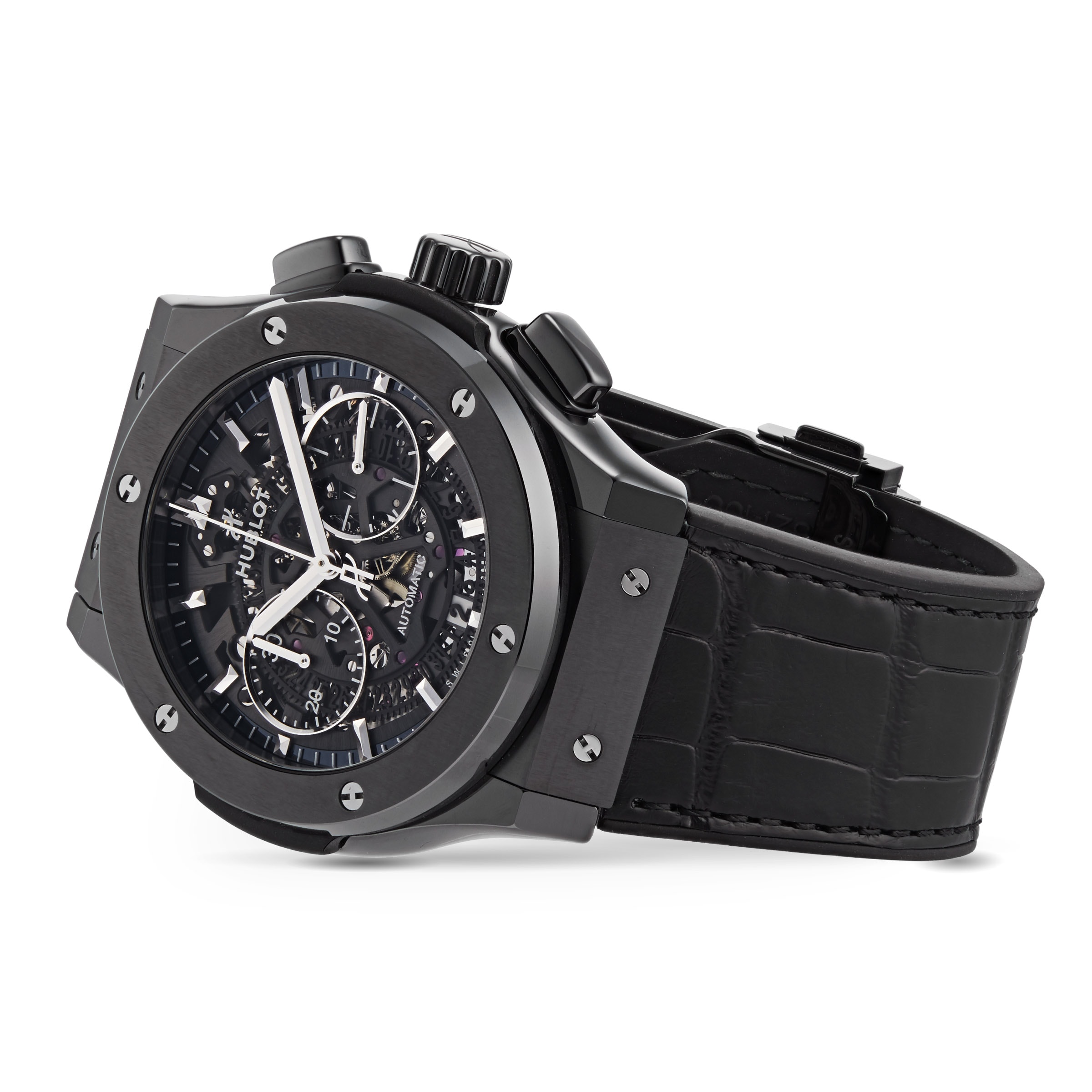 Hublot hotsell aerofusion black