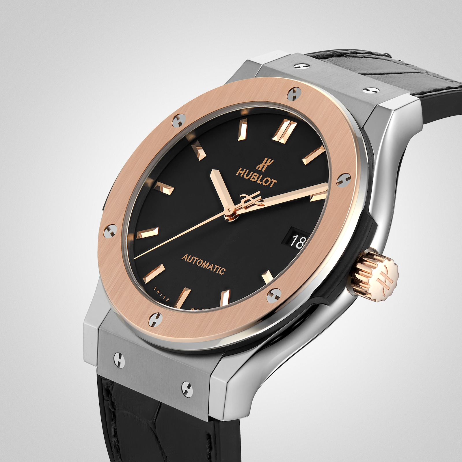 hublot titanium king gold
