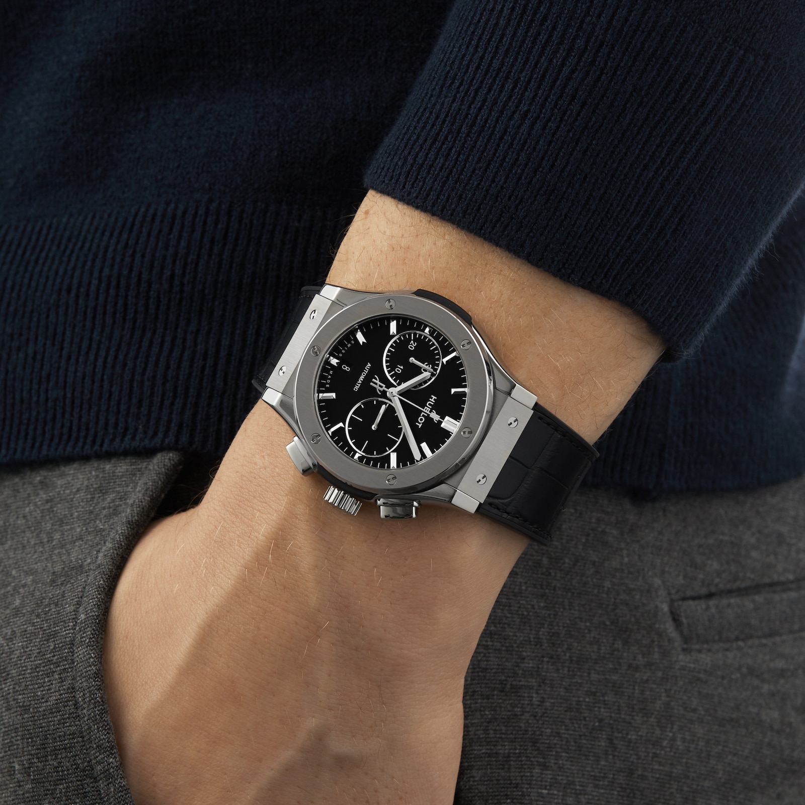 hublot titanium watch