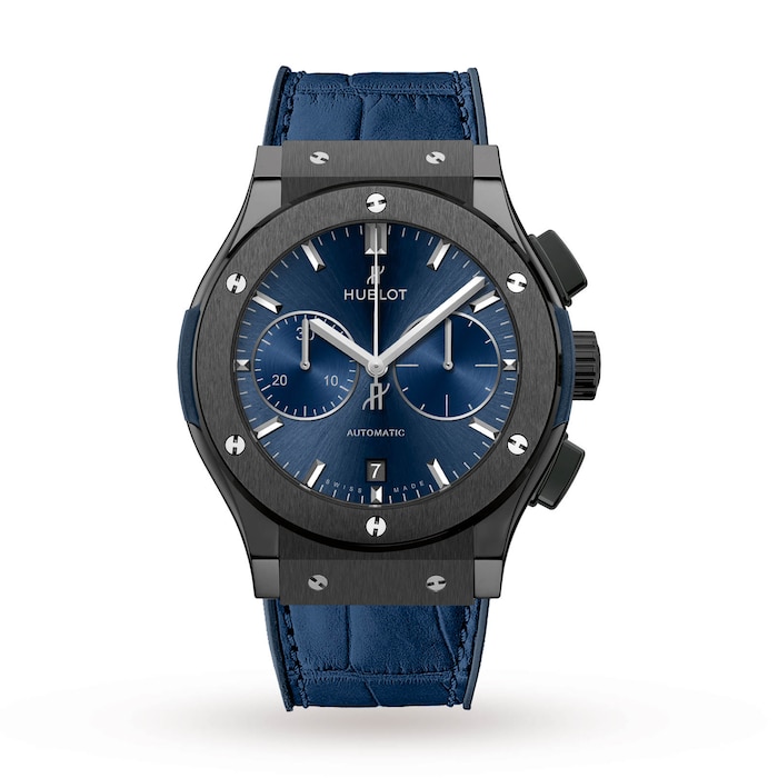 Hublot Classic Fusion Ceramic Blue Chronograph 45mm