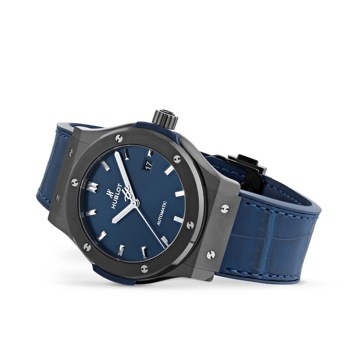 Hublot Classic Fusion Ceramic Blue Chronograph 42mm