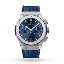 17170466 - Classic Fusion Blue Chronograph Titanium 42mm