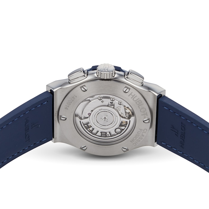 Hublot Classic Fusion Blue Chronograph Titanium 42mm