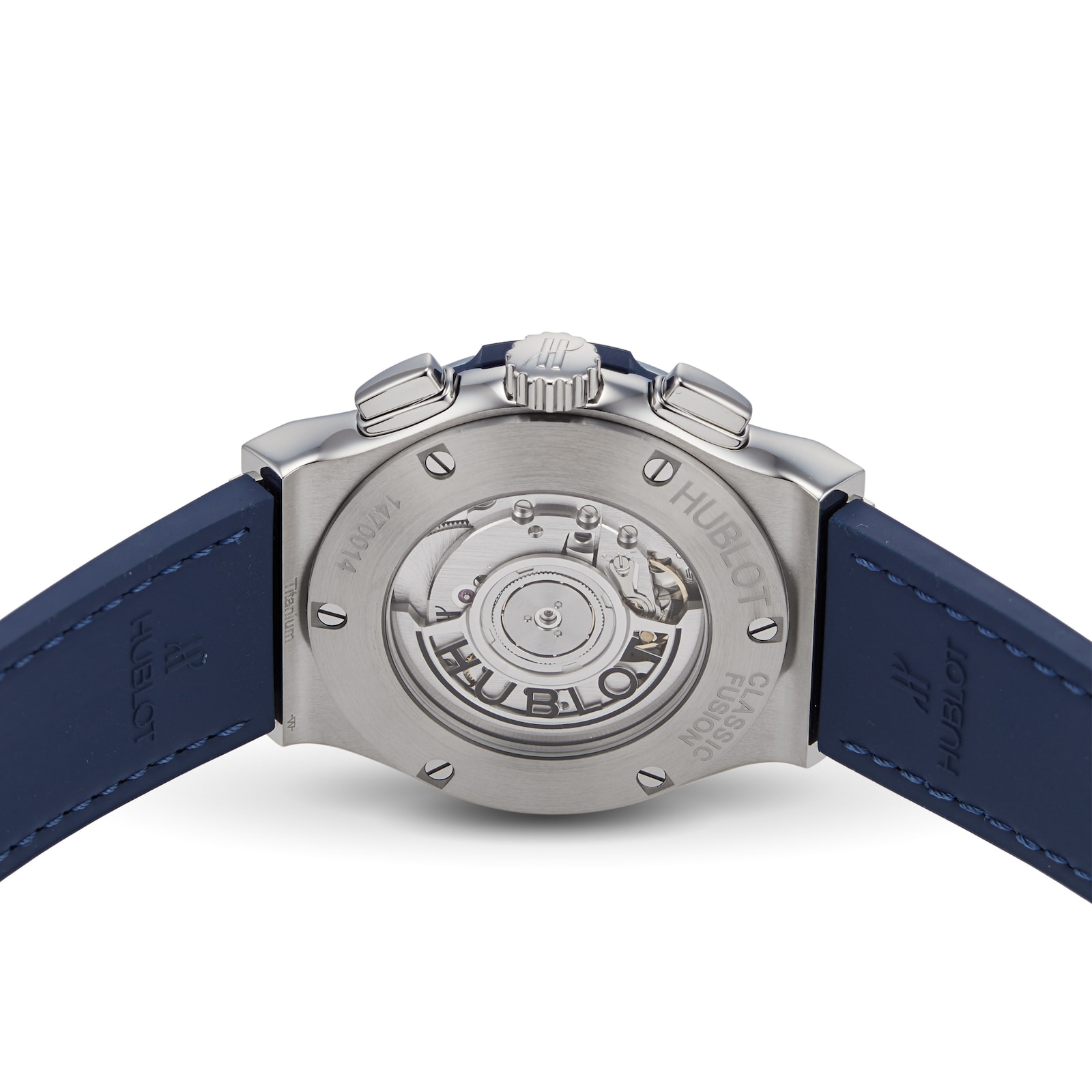 hublot classic fusion blue chronograph