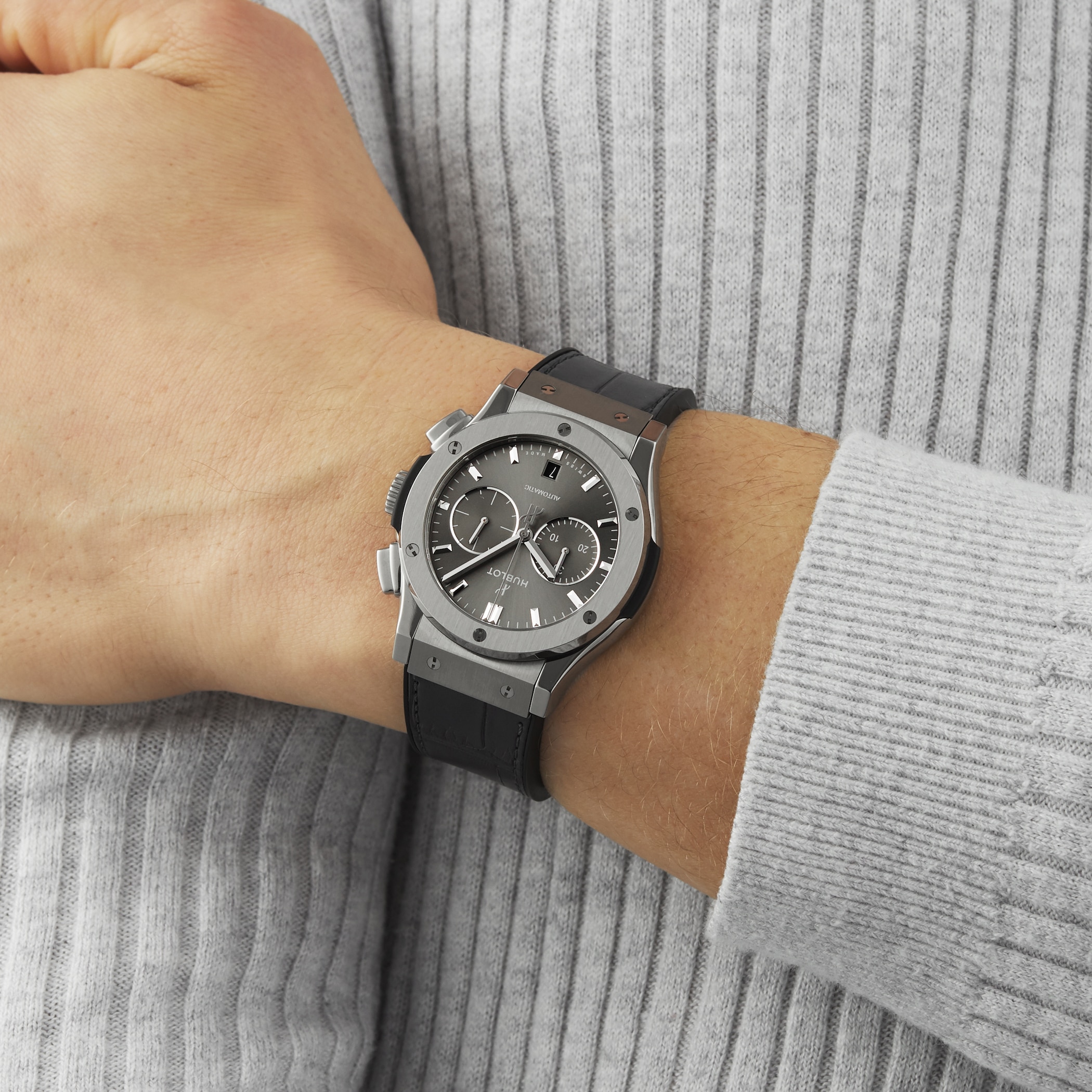 Hublot Classic Fusion Racing Grey Chronograph Titanium 42mm Hublot Classic Fusion Racing Grey Chronograph Titanium 42mm