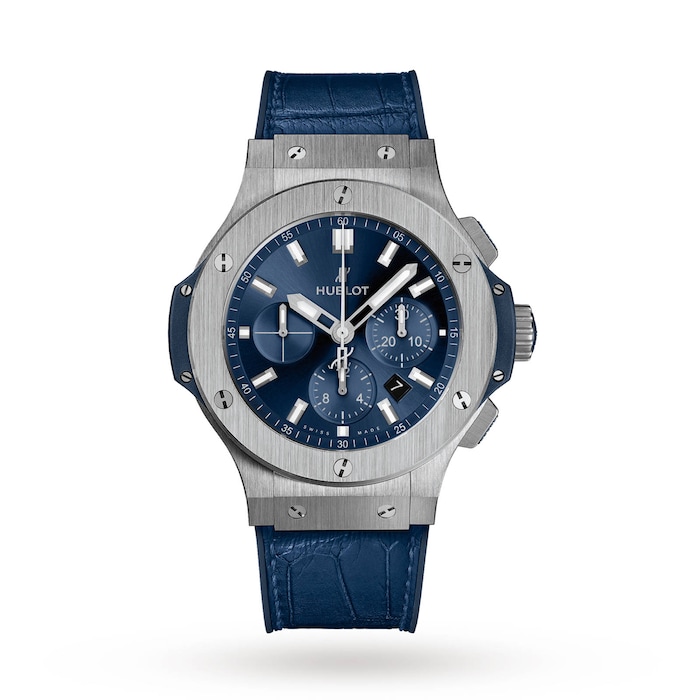 Hublot Big Bang Steel Blue Chronograph 44mm