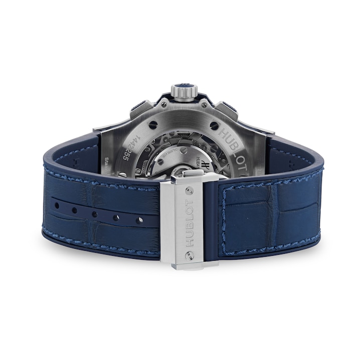 Hublot Big Bang Steel Blue Chronograph 44mm