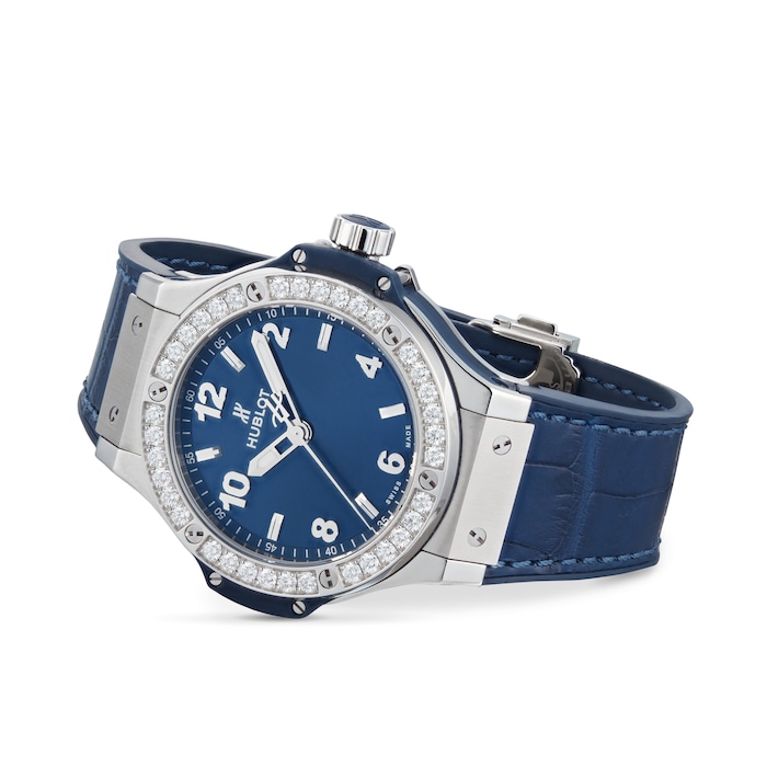 Big Bang Gold Blue Diamonds 41 mm