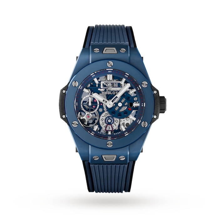 Hublot Big Bang MECA-10 Ceramic Blue Chronograph 45mm