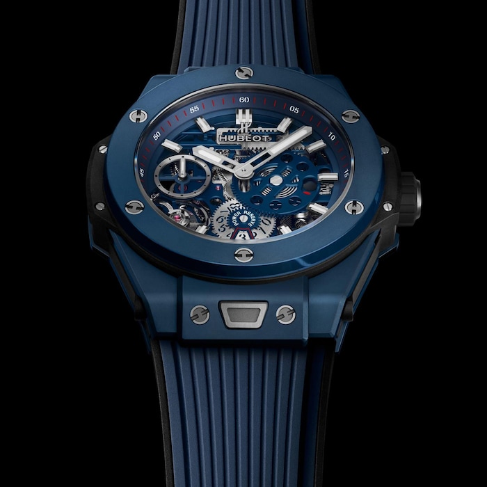 Hublot Big Bang MECA-10 Ceramic Blue Chronograph 45mm