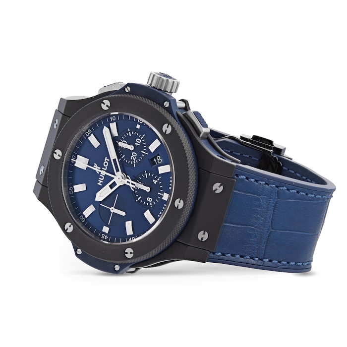 Hublot Big Bang Ceramic Blue Chronograph 44mm