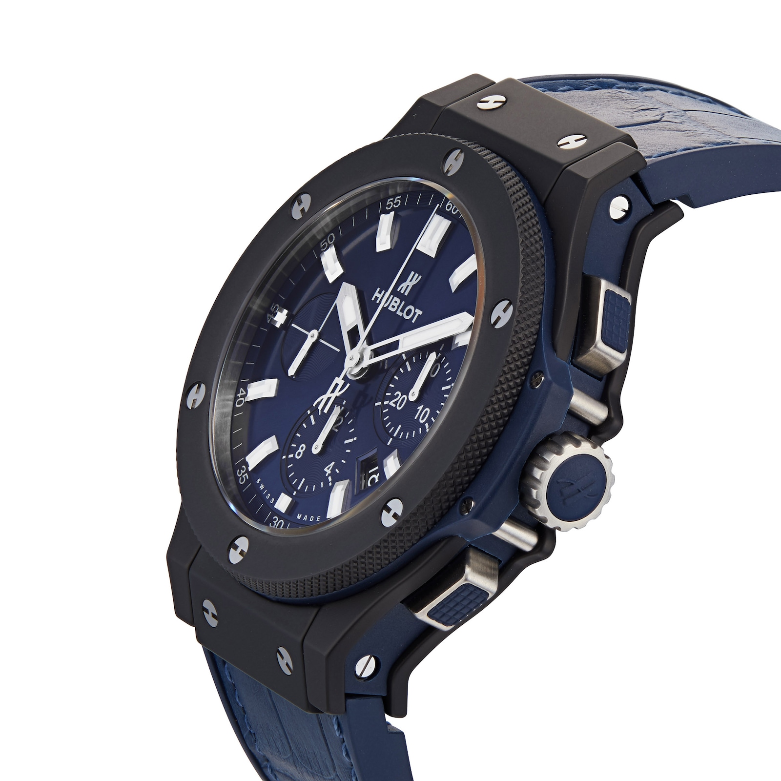 Hublot Big Bang Ceramic Blue Chronograph 44mm
