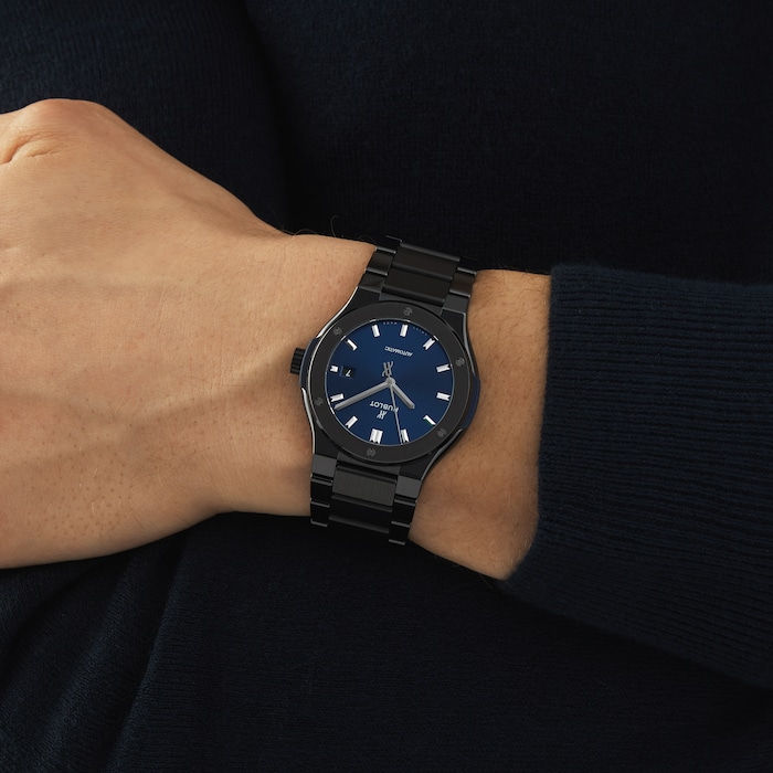 Hublot Classic Fusion Ceramic Blue Bracelet 42mm