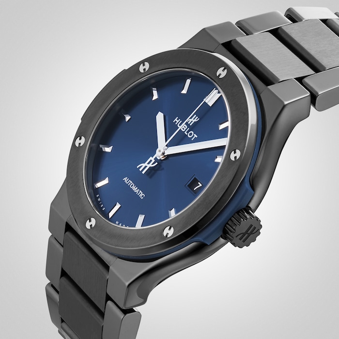 Hublot Classic Fusion Ceramic Blue Bracelet 42mm